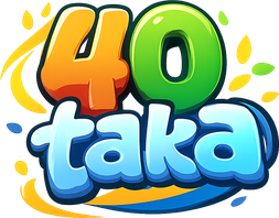 40 taka সাইটের প্রধান লোগো